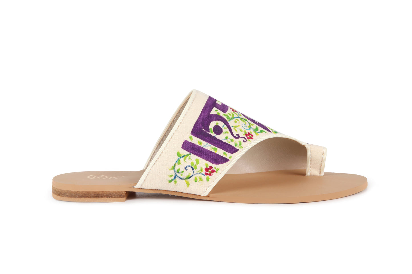 Toepees Canvas Handpainted Oum Kalthoum 1