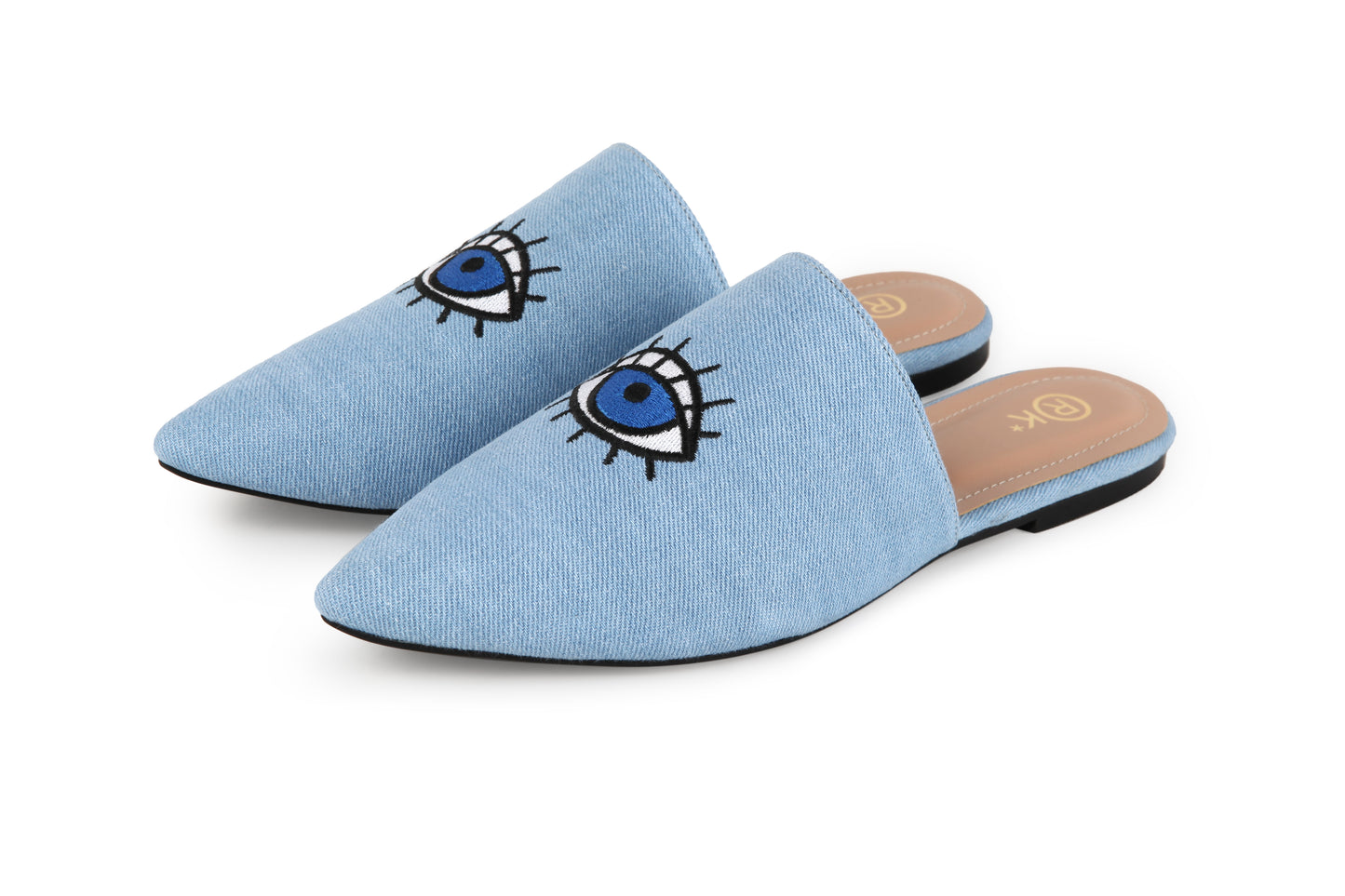 Mulees Nezha Fabric - Embroidery Blue Eye