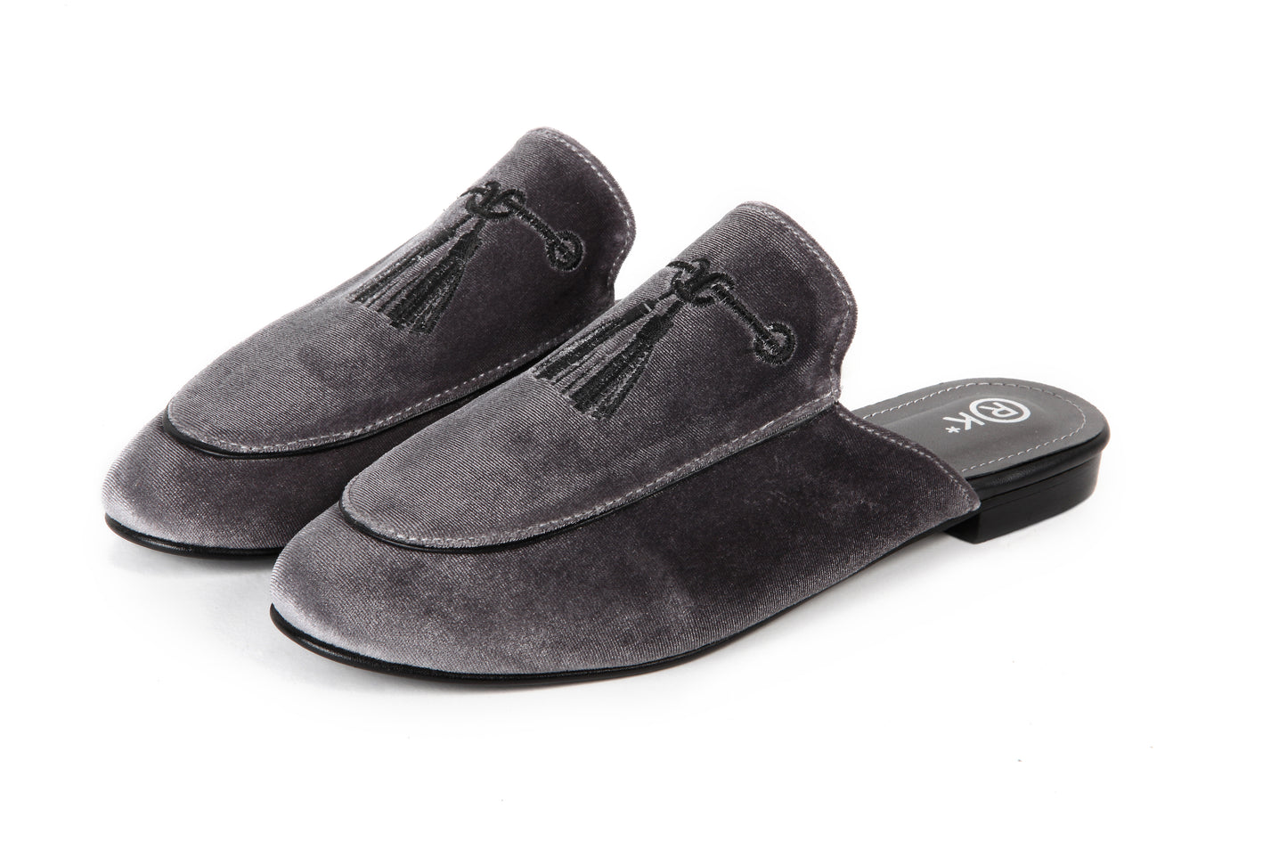 Mulees Queentown Velvet - Embroidery Black Tassel