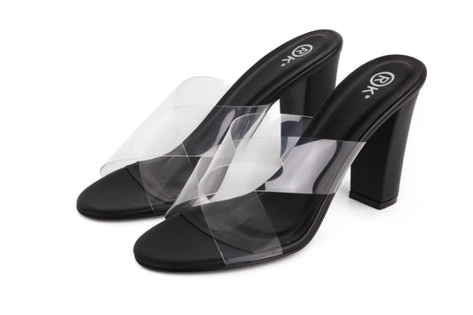 Xtees - High Heels Transparent (Box Black Heels)