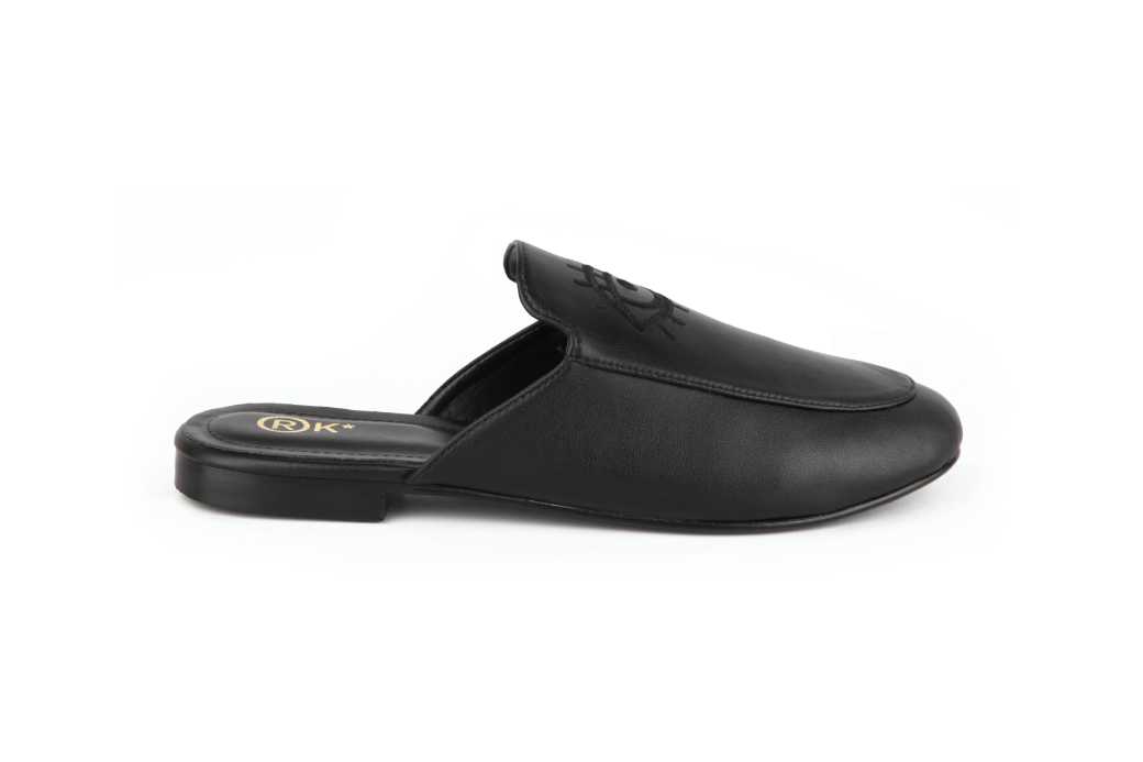 Mulees Queentown Leather - Embroidery Black Eye
