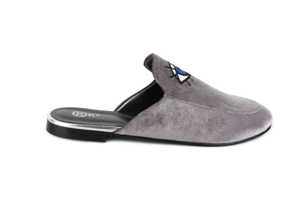 Mulees Queentown Velvet - Embroidery Blue Eye